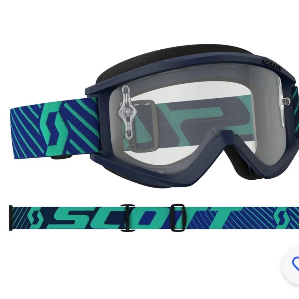 SCOTT RECOIL XI Motocross Blue/Teal Goggles